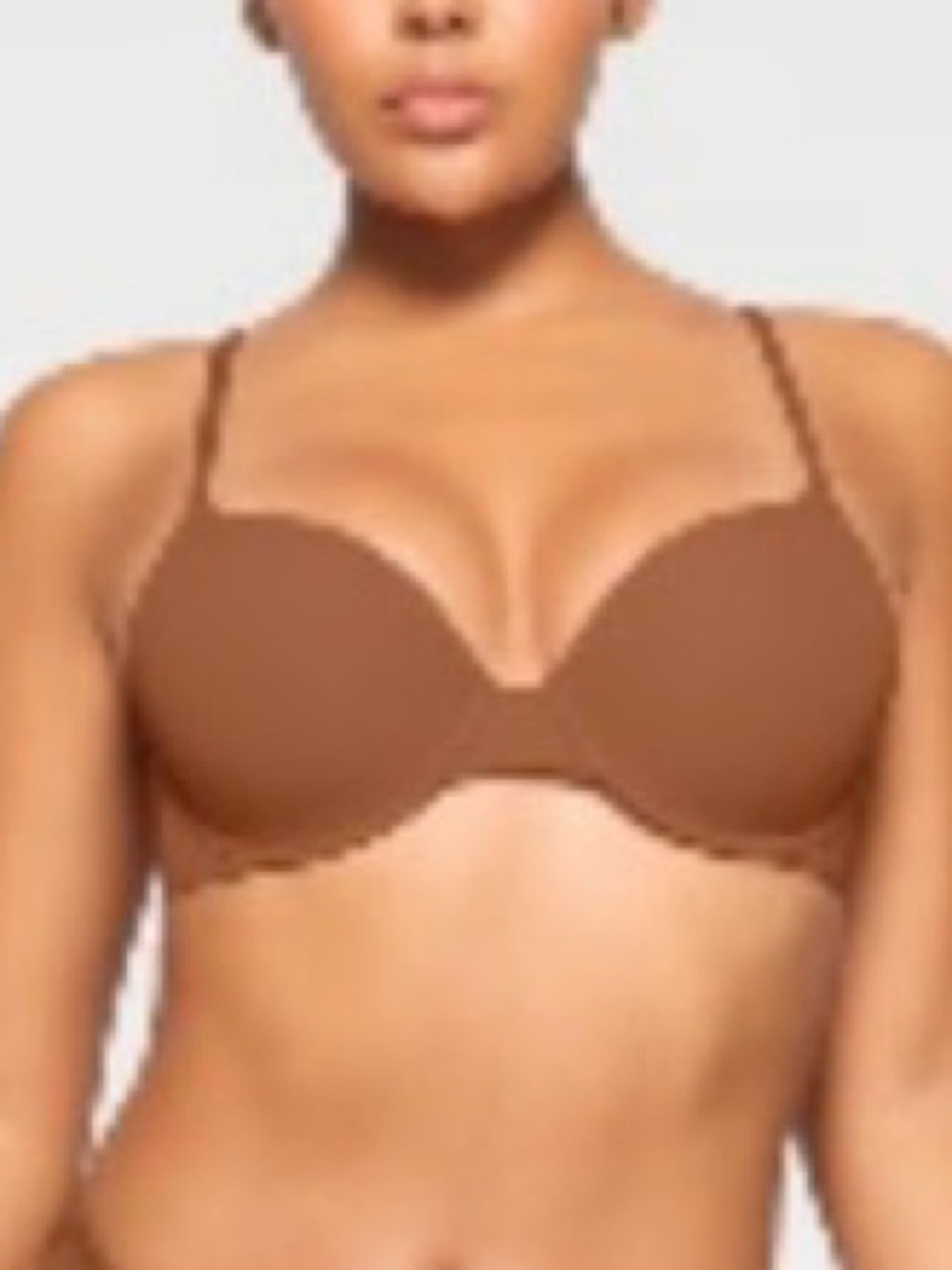 SKIMS Fits Everybody T-Shirt Bra Size 44B Bronze NWT